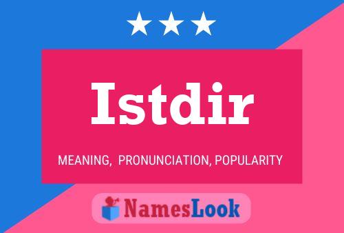 Istdir Name Poster