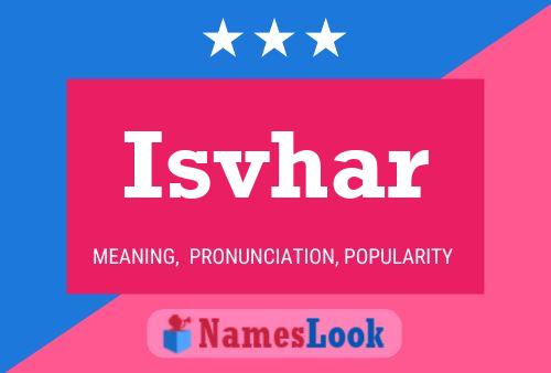 Isvhar Name Poster