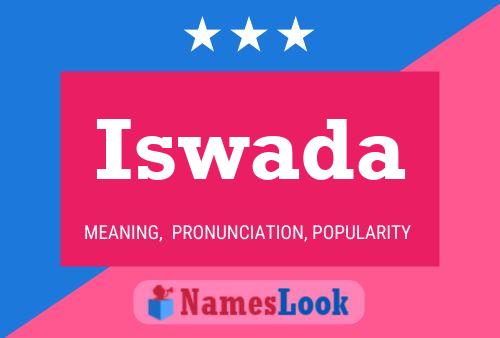 Iswada Name Poster