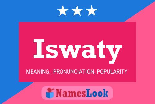 Iswaty Name Poster