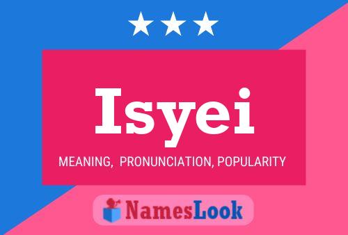 Isyei Name Poster