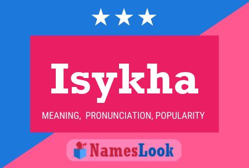 Isykha Name Poster