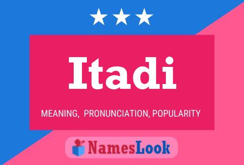 Itadi Name Poster