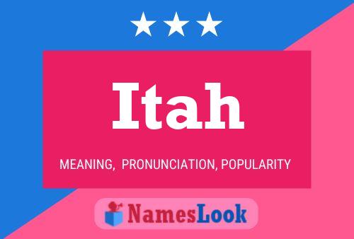 Itah Name Poster