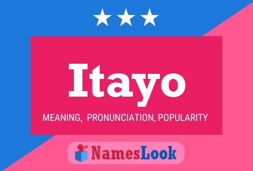 Itayo Name Poster