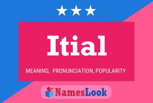 Itial Name Poster