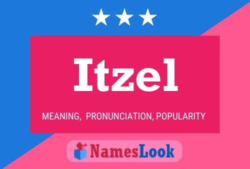 Itzel Name Poster