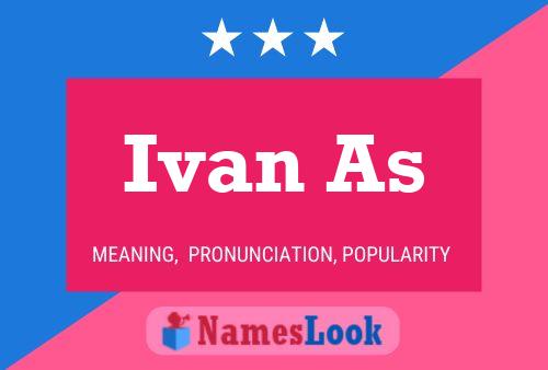 Ivan As Name Poster