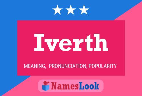 Iverth Name Poster