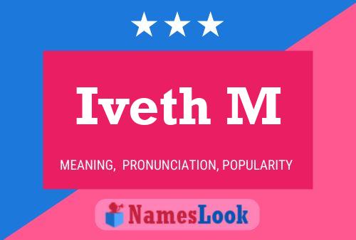 Iveth M Name Poster