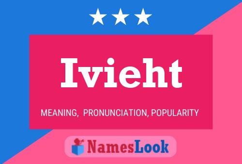 Ivieht Name Poster