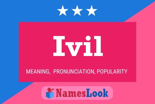 Ivil Name Poster