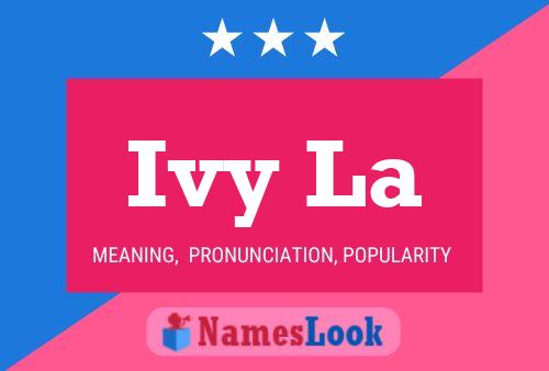 Ivy La Name Poster