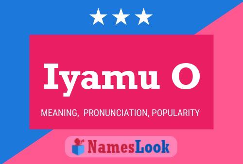 Iyamu O Name Poster