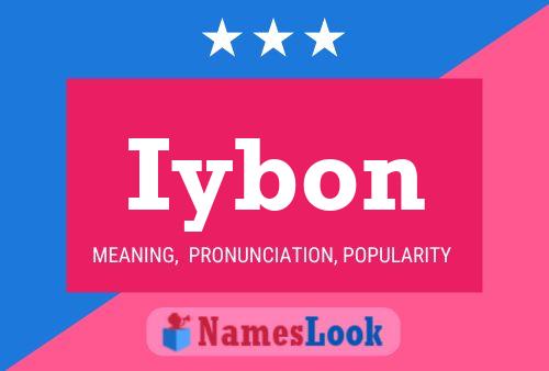 Iybon Name Poster