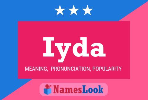 Iyda Name Poster