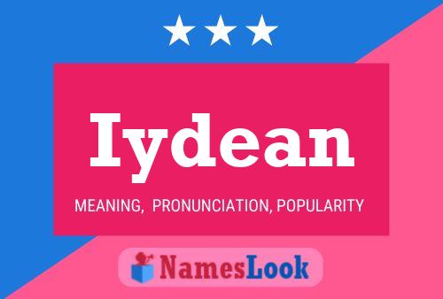 Iydean Name Poster