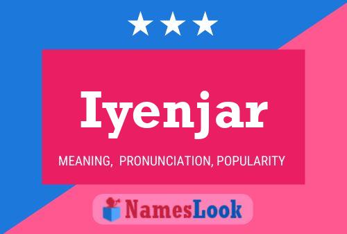 Iyenjar Name Poster