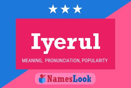 Iyerul Name Poster