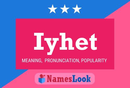 Iyhet Name Poster