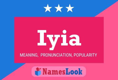 Iyia Name Poster