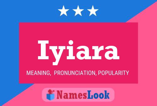 Iyiara Name Poster