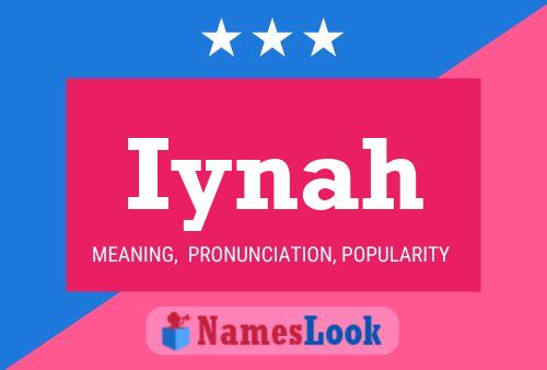 Iynah Name Poster