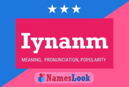 Iynanm Name Poster