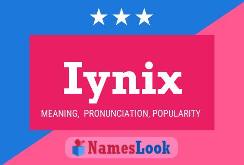 Iynix Name Poster