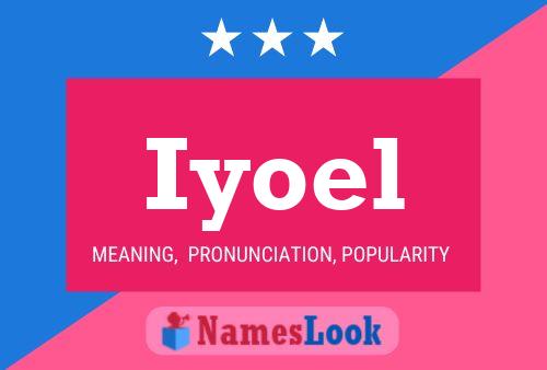 Iyoel Name Poster