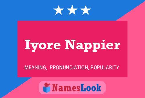 Iyore Nappier Name Poster