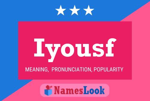 Iyousf Name Poster