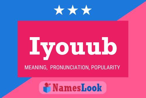 Iyouub Name Poster