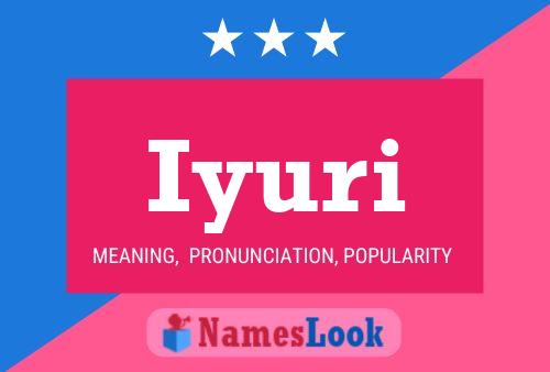 Iyuri Name Poster