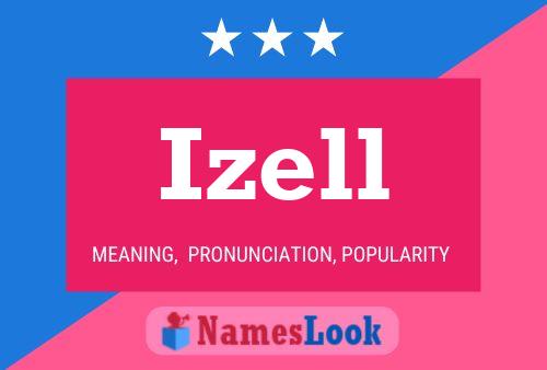 Izell Name Poster