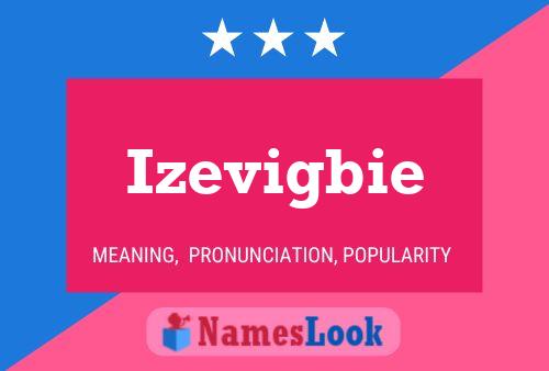 Izevigbie Name Poster