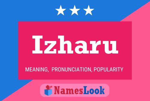 Izharu Name Poster