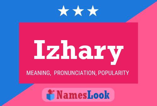 Izhary Name Poster