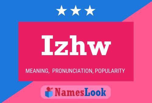 Izhw Name Poster