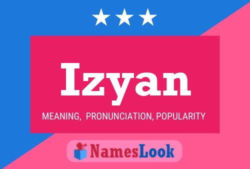 Izyan Name Poster