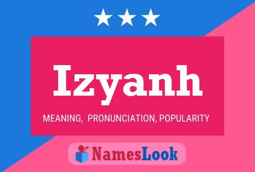 Izyanh Name Poster