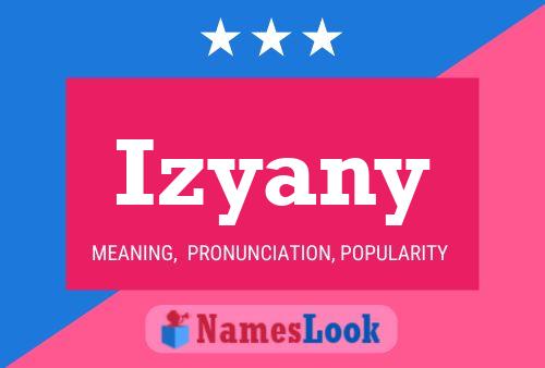 Izyany Name Poster