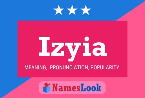 Izyia Name Poster