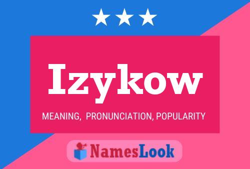 Izykow Name Poster