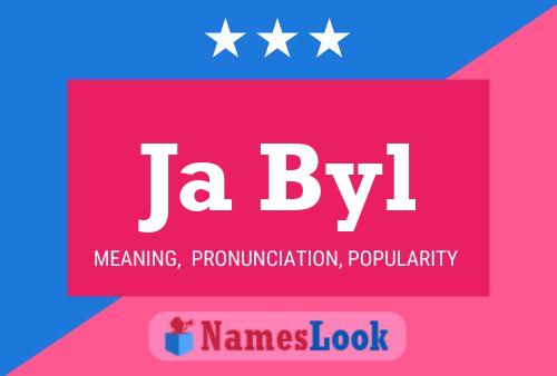 Ja Byl Name Poster