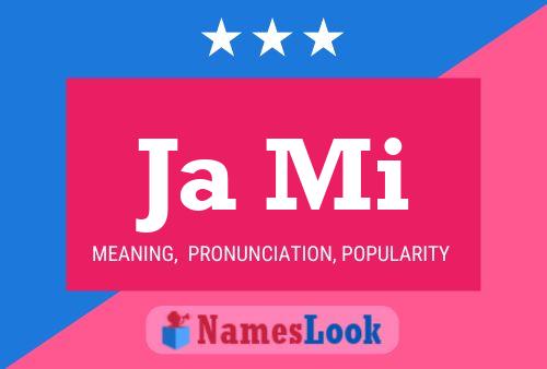 Ja Mi Name Poster