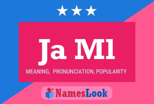 Ja Ml Name Poster