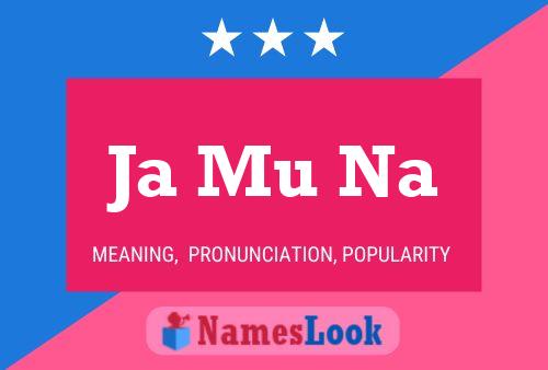 Ja Mu Na Name Poster