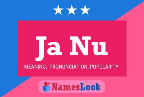 Ja Nu Name Poster