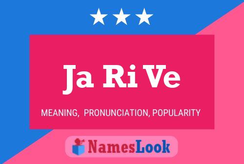 Ja Ri Ve Name Poster